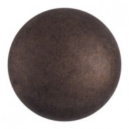 Cabuchon de vidrio par Puca® 25mm - Dark bronze mat 23980/84415